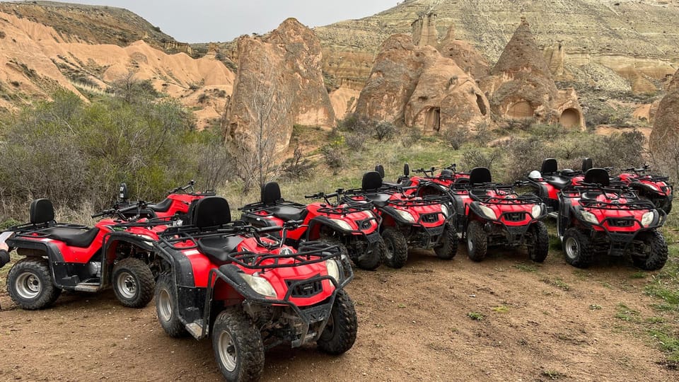 Cappadocia: ATV Tour With Hotel Pickup and Quadbike - What to Expect