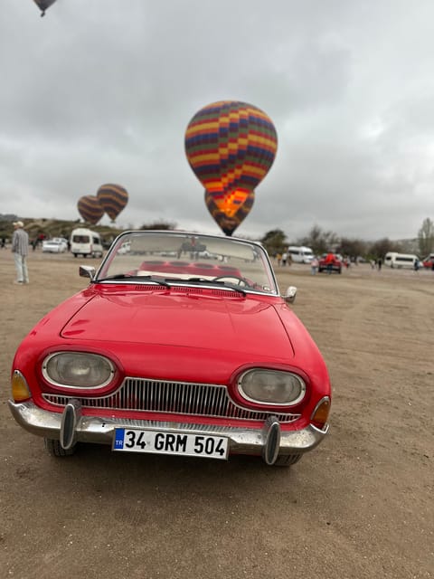 Cappadocia: Hot Air Balloon Watching Tour With Classic Car - Local Attractions Nearby