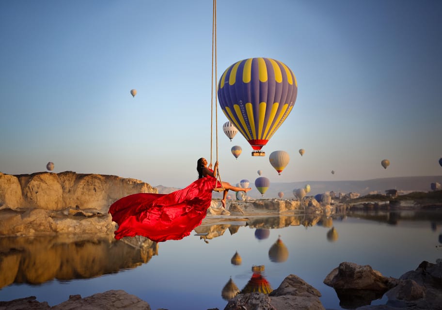 Cappadocia: Taking Photo With Swing at Hot Air Balloon View - Best Time for Hot Air Balloon Photos