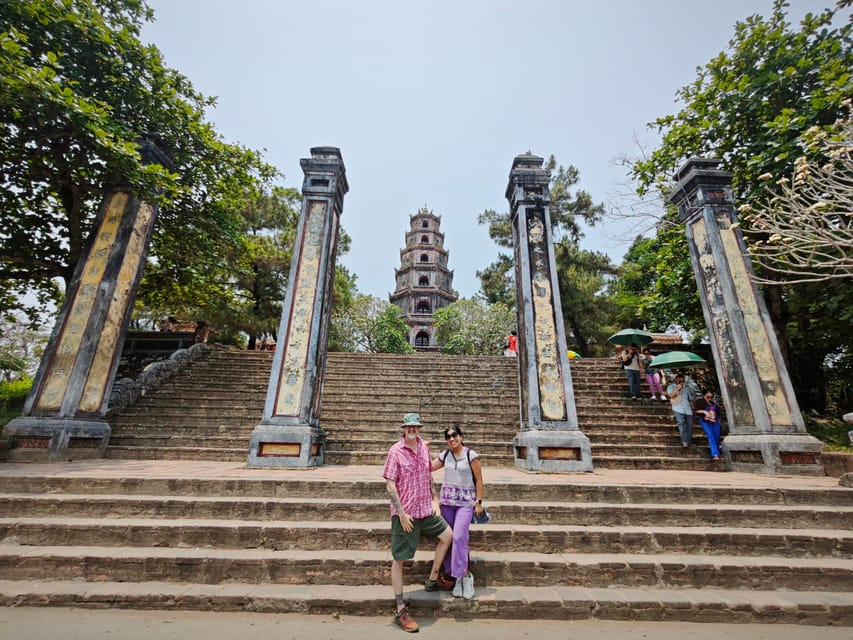 Chan May Port to Hue Imperial City - Revered Thien Mu Pagoda