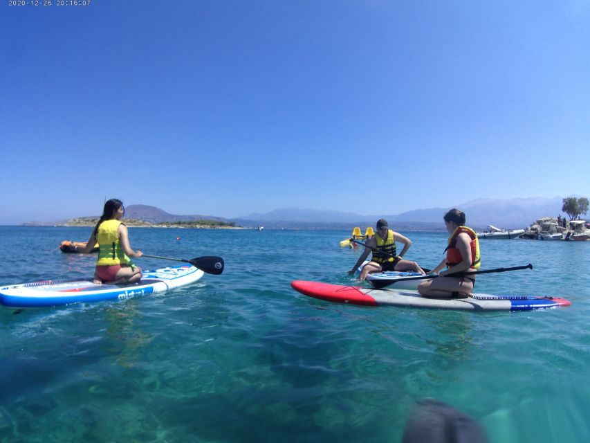 Chania: Boat Trip With Guided Snorkeling & Stand-Up Paddling - Snorkeling Experience