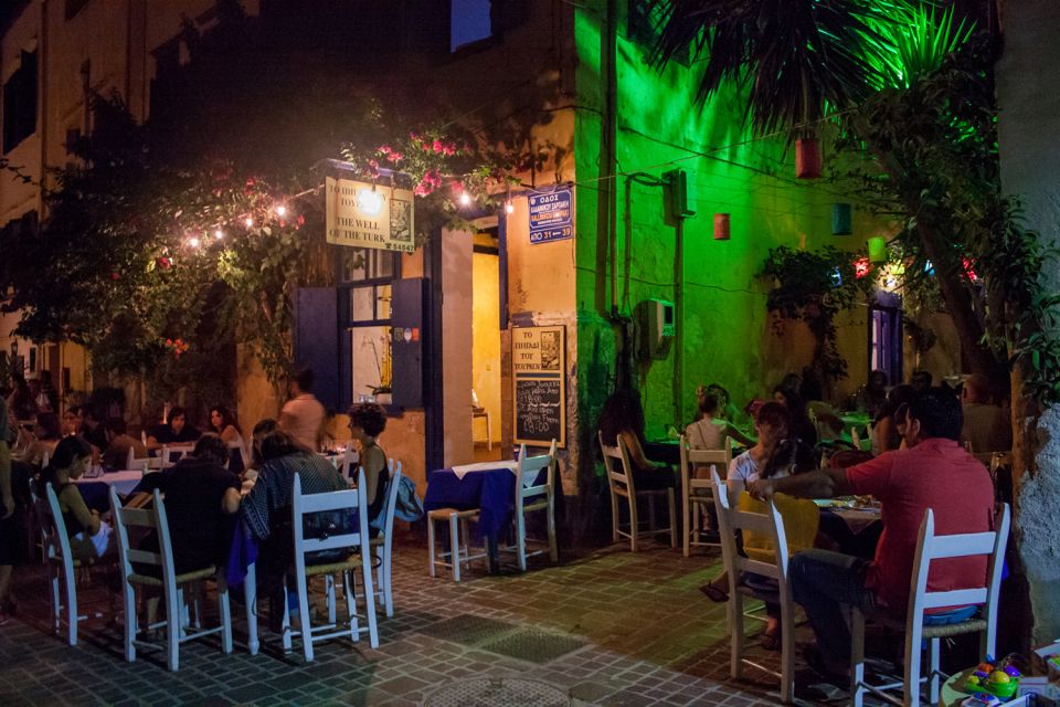 Chania: Wine, Food, and Sunset Tour With 3-Course Dinner - Three-Course Organic Dinner