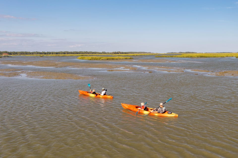 Charleston: Folly Beach Kayak Dolphin Safari - Equipment and Gear Provided