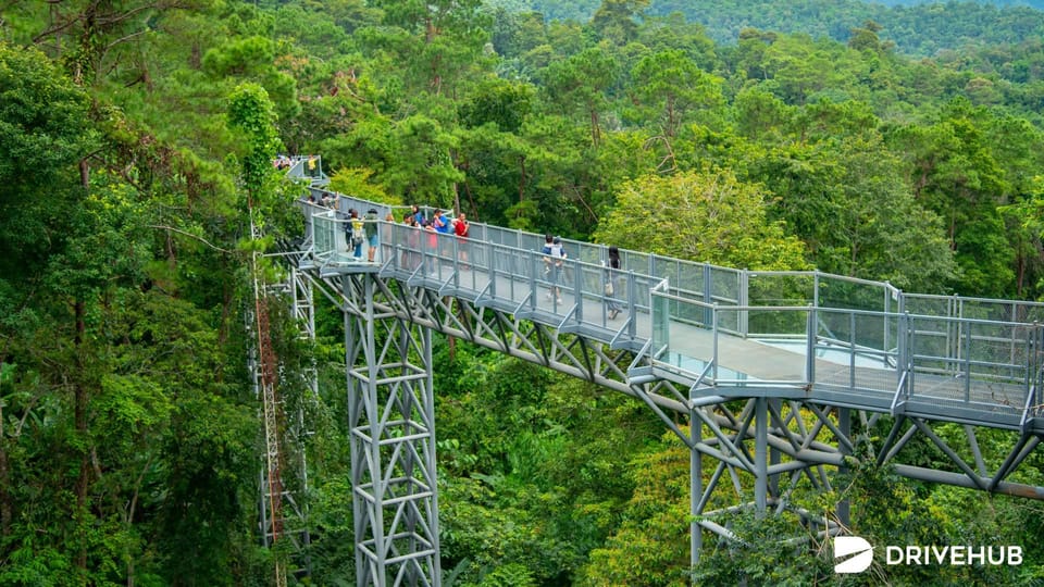 Chiang Mai: Minivan Rental With Driver to Doi Mon Jam - Mae Sa Waterfall and Elephant POOPOOPAPER Park