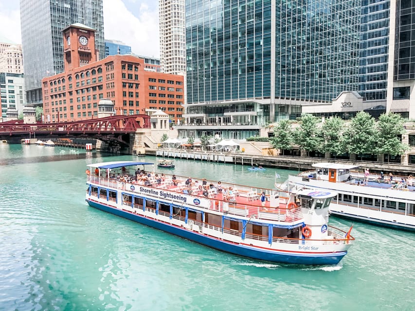 Chicago: Architecture River Cruise & Hop-on Hop-off Bus Tour - Meeting Location