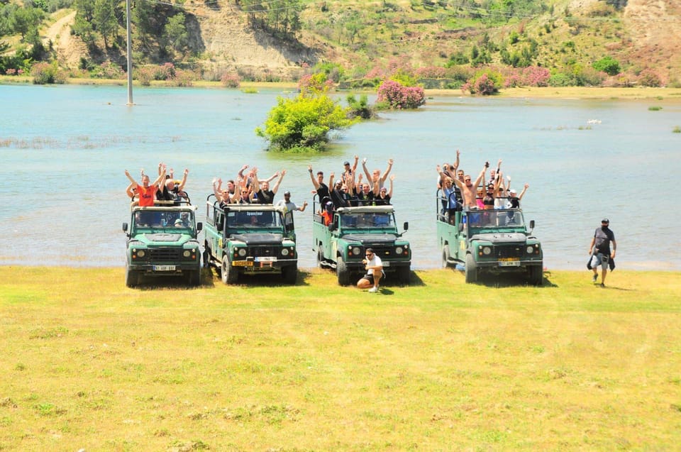 City of Side: Jeep Safari & Green Lake Boat Trip With Lunch - Tips for Participants