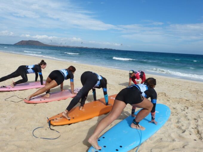 Corralejo: Surf Lessons for Beginners With Hotel Pickup - Additional Photography Option