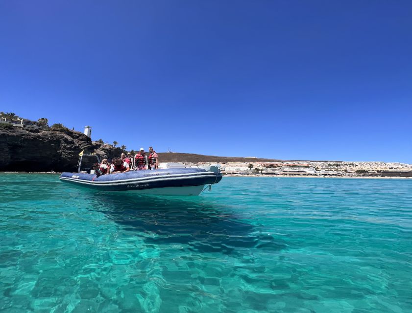 Costa Calma: Fuerteventura Dolphin Watching Zodiac Boat Tour - Included Amenities