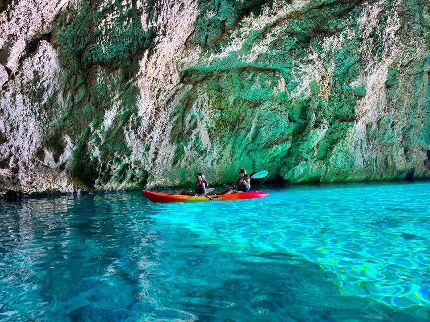 Cova Dels Orguens: Cave Exploring Kayak & Snorkel Tour - Cliff Jumping Option