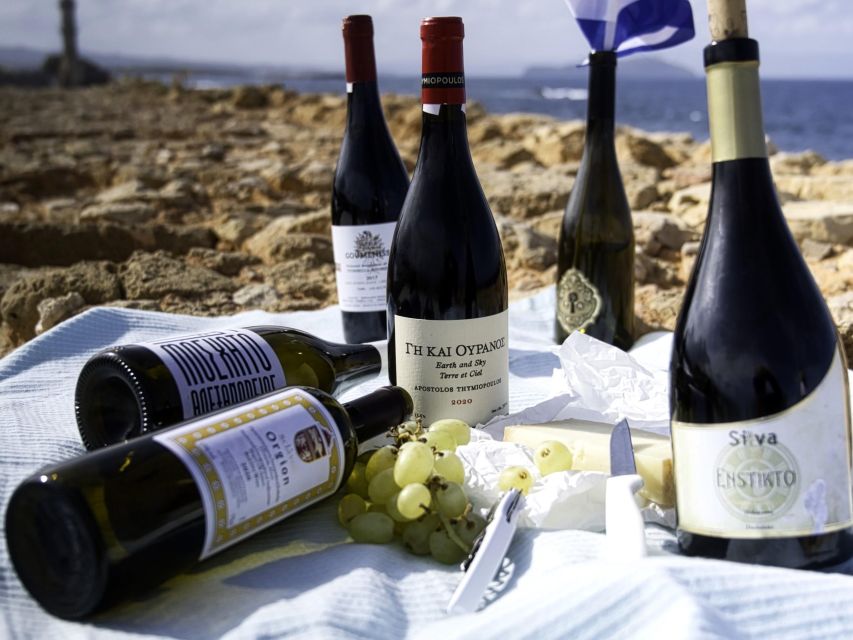 Cretan Wine Tasting, Hosted in French - Meeting Point and Reservation