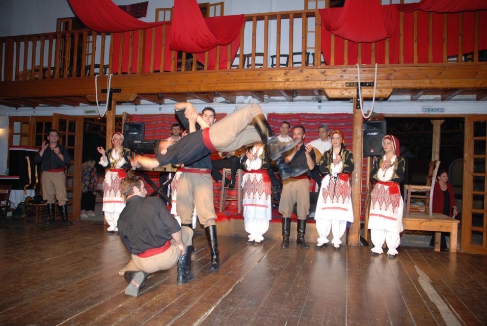 Crete: Traditional Dance Show and Buffet Dinner With Wine - Inclusion and Exclusion