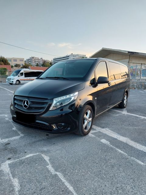 Crete:Private Transfer to & From Heraklion Port and Airports - Vehicle Types and Capacities