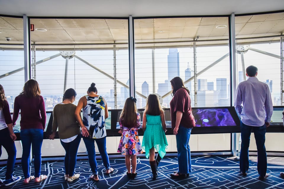 Dallas: Reunion Tower GeO-Deck General Admission Ticket - Interactive Light Shows and Exhibits