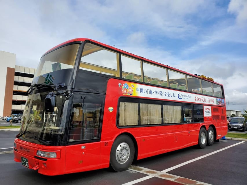 Double-Decker Open Top Bus Okinawan 3 Trips - Booking Process