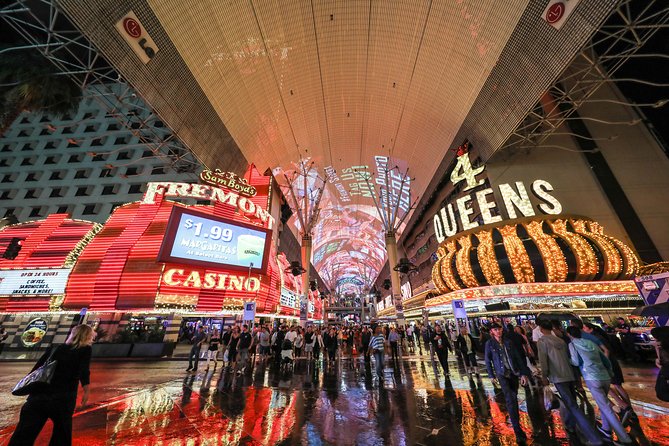 Downtown Las Vegas Nighttime Walking Tour - Accessibility Features