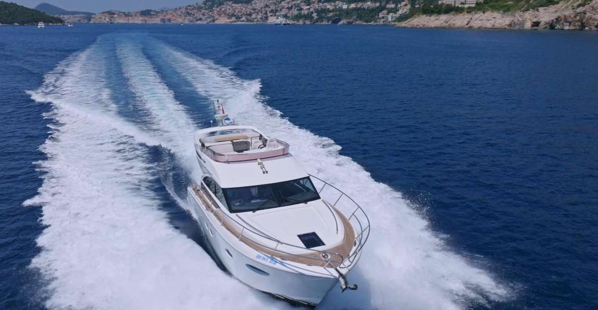 Dubrovnik: Motor Yacht Charter - Customizable Routes