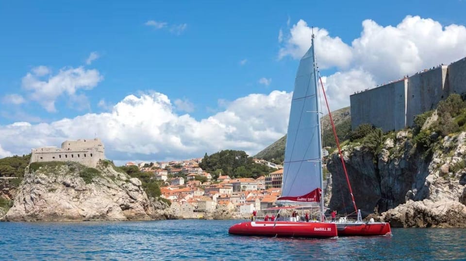 Dubrovnik Sunset Catamaran Cruise - Languages and Cancellation