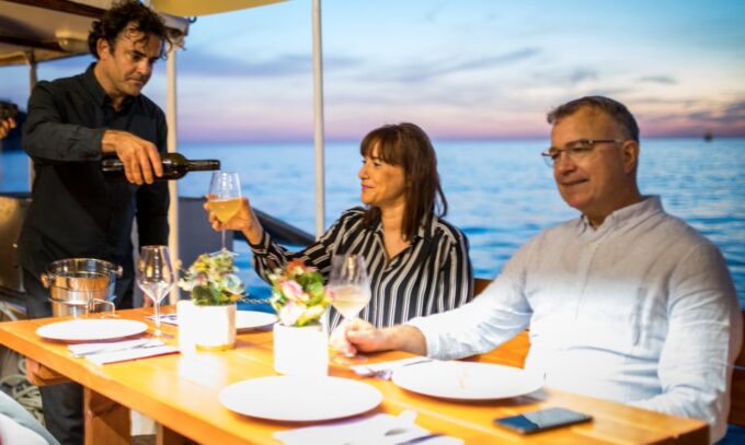 Dubrovnik: Sunset Dinner Cruise Around the Old Town - Authentic Local Cuisine