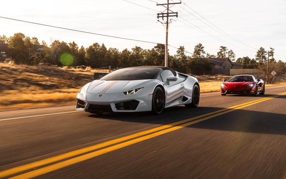 Exotic Supercar Test Driving Experiences in Denver Colorado - Booking Information