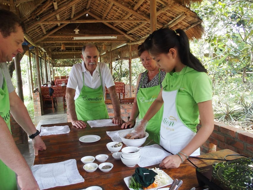 Explore Hue Countryside: Motorbike Adventure & Cooking Tour - Enjoying Lunch and Sharing Experiences