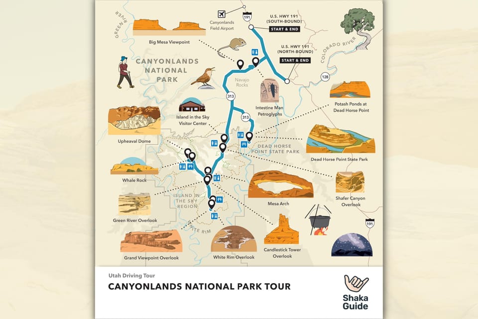 Explore Moab: Arches, Canyonlands & La Sal Audio Tour Guide - Important Information