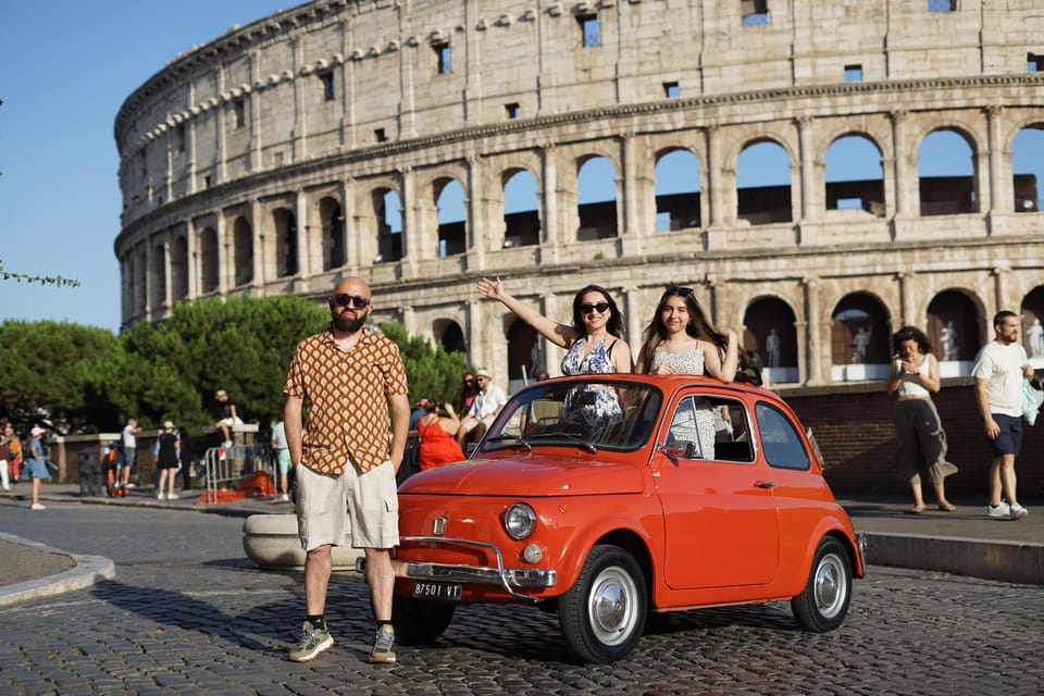 Fiat 500 Charm: Unveiling Romes Secrets - Booking Your Adventure