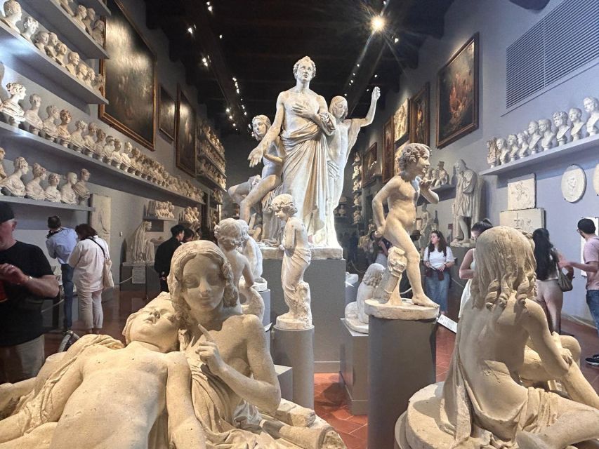 Florence: Accademia Gallery David Entry & Audio Guide App - Frequently Asked Questions