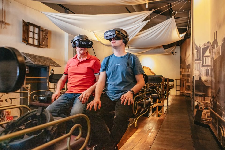 Frankfurt: TimeRide VR Time Travel Experience Ticket - Age Recommendations