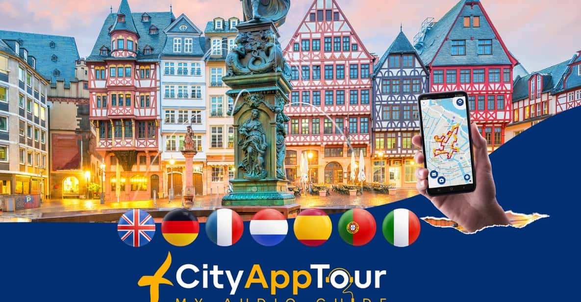 Frankfurt: Walking Tour With Audio Guide on App - Frequently Asked Questions