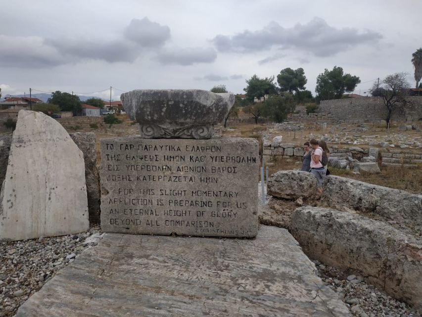 From Athens: Half-Day Biblical Corinth Tour - Tips for an Enjoyable Experience