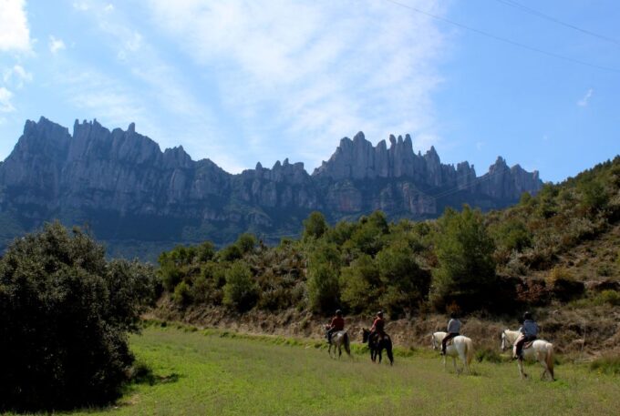 From Barcelona: Horseback Tour in Montserrat National Park - Inclusions
