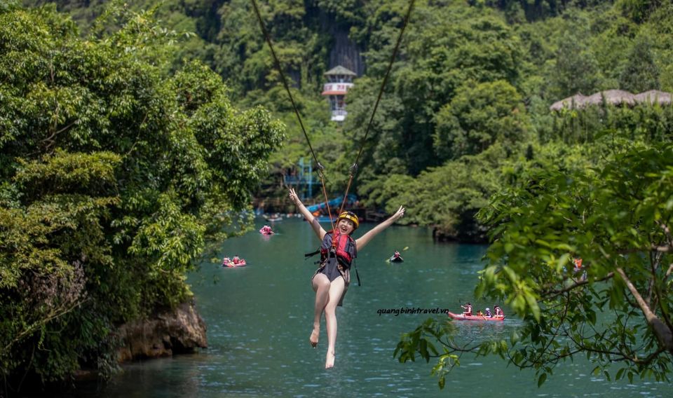 From Donghoi: Paradise Cave and Zipline Dark Cave 1 Day Tour - Frequently Asked Questions