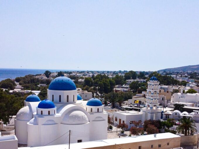 From Fira: Santorini Highlights Minibus Tour With Oia Sunset - Megalochori Village