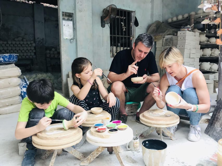 From Hanoi: City Tour & Bat Trang Pottery Village With Lunch - Pottery Crafting Opportunity