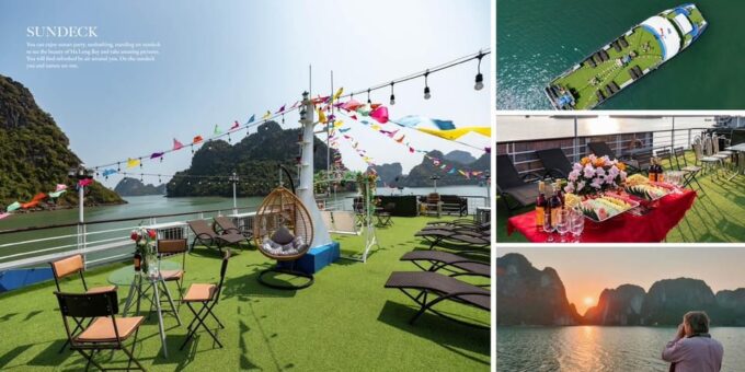 From Hanoi: Ha Long Bay Day Trip With 4 Stars Luxury Cruise - Scenic Highlights
