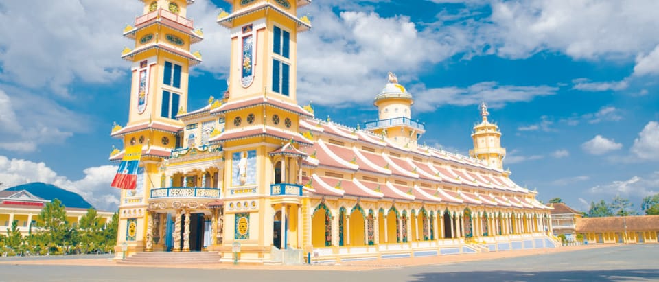 From Ho Chi Minh: Black Virgin Mountain & Cao Dai Holy Mass - Panoramic Views and Statues