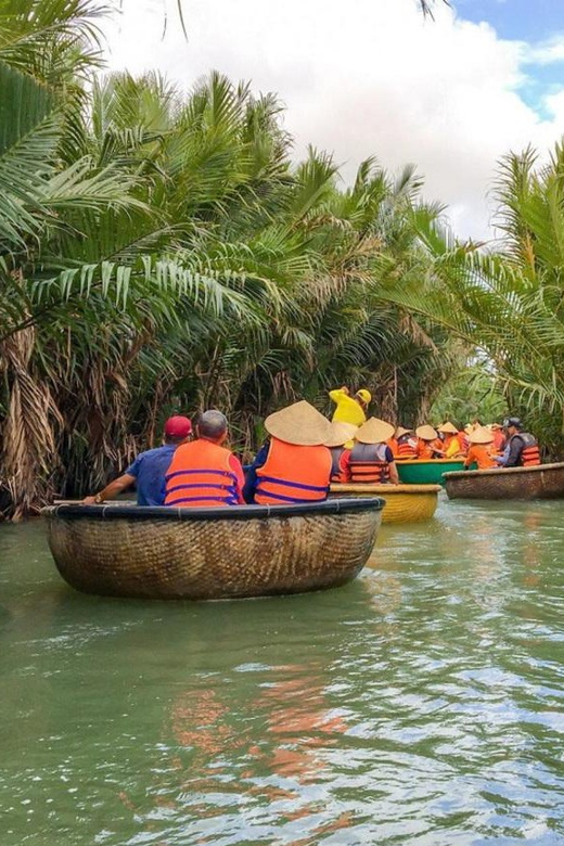 From Hoi An: Bay Mau Coconut Forest Bamboo Basket Boat Ride - Getting There and Meeting Point