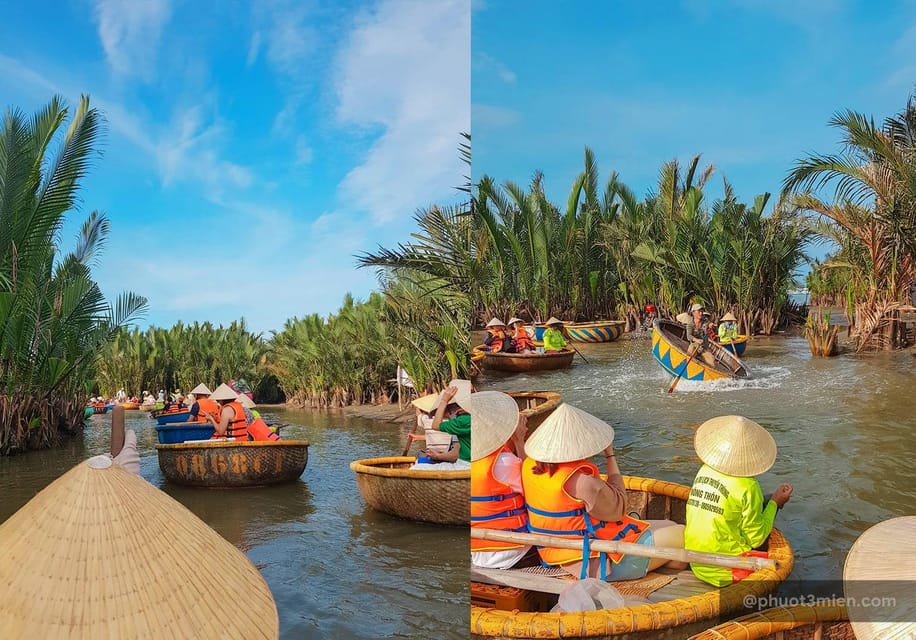 FROM HOI AN: ENJOY COCONUT BASKET BOAT & COOKING CLASS - Cooking Class