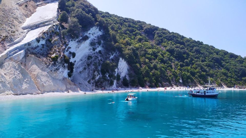 From Kefalonia: Bus & Boat Tour to Ithaca With Swim Stops - Travel Modes and Duration