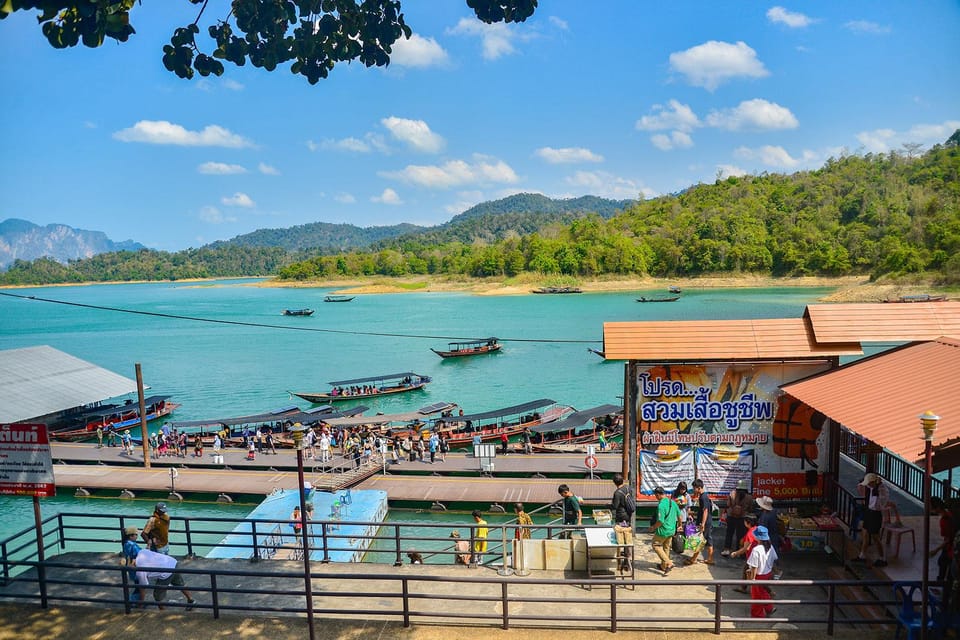 From Khao Lak: Eco Excursion at Cheow Lan Lake /w Lunch - Lunch and Refreshments