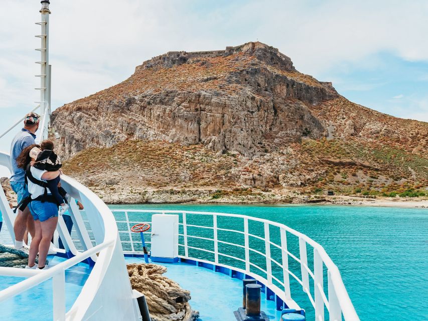 From Kissamos Port: Boat Cruise to Balos Lagoon & Gramvousa - Visitor Fee