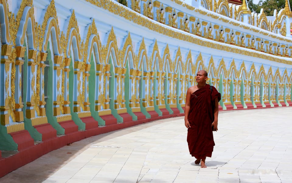 From Mandalay: Full Day Trip to Sagaing, Inwa, Amarapura - Scenic Views