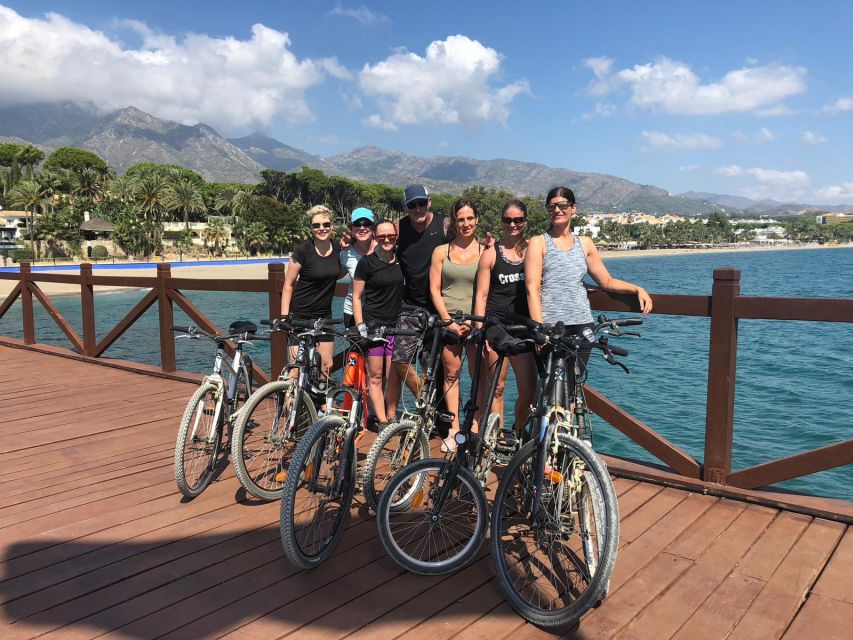 From Marbella: Guided Bicycle Tour to Puerto Banús - Luxurious Marina and Lifestyle