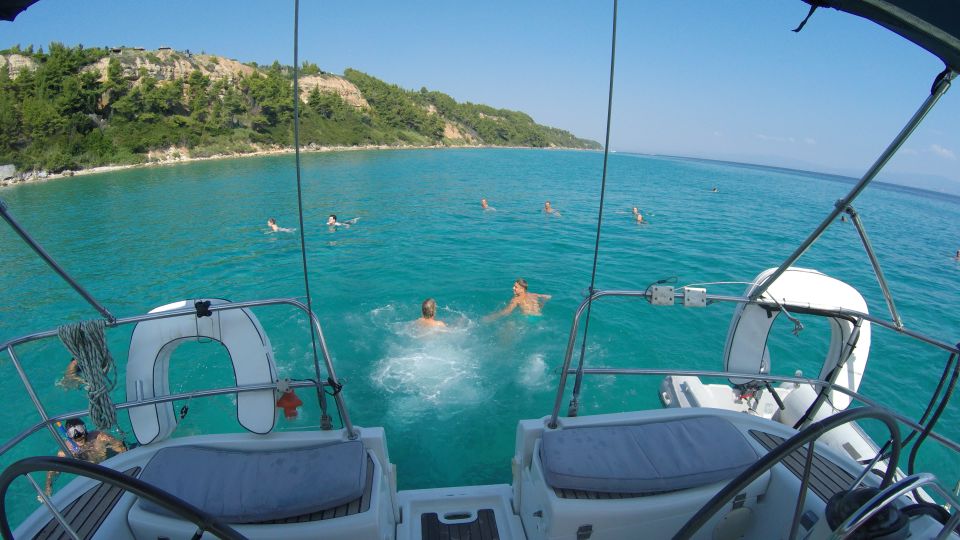 From Nea Fokea: Chalkidiki 6-Hour Cruise by Sailing Boat - Cruise Highlights and Features