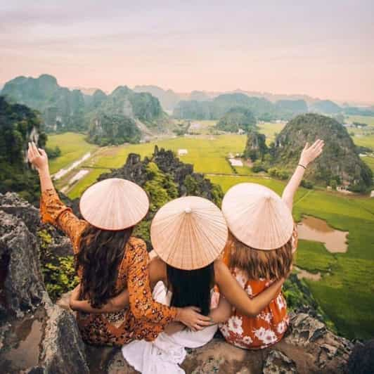 From Ninh Binh: Hoa Lu - Tam Coc - Cycling - Mua Cave - Booking and Cancellation