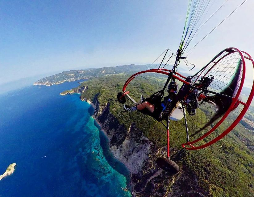 From Parelia: Paramotor Flight Over Corfus Coast - Customer Reviews