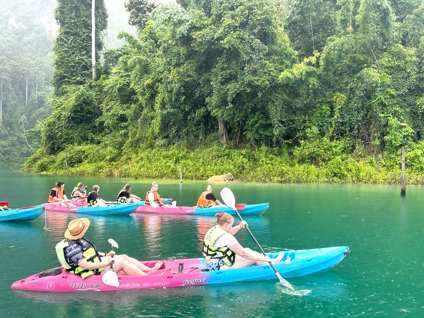 From Phuket: Cheow Lan Lake 2DAY Guided Tour With Activities - Inclusions and Additional Costs