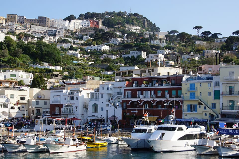 From Rome: Capri Island Private Tour by Lamborghini - Experience Capri Island