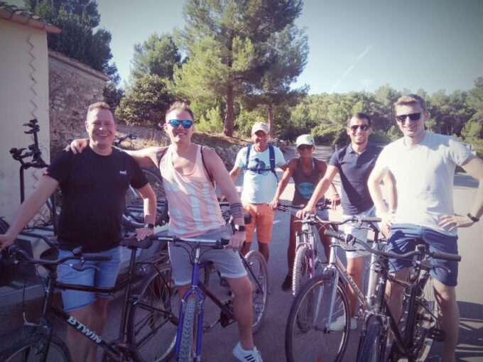 From Sitges: Cycling Tour With Winery Visit and Tasting - Cycling Through Penedés
