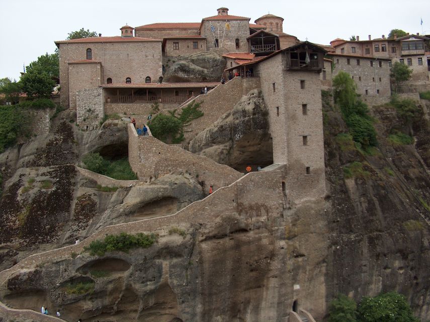 From Thessaloniki: Train Trip to Meteora & Monastery Tour - Guided Monastery Tour